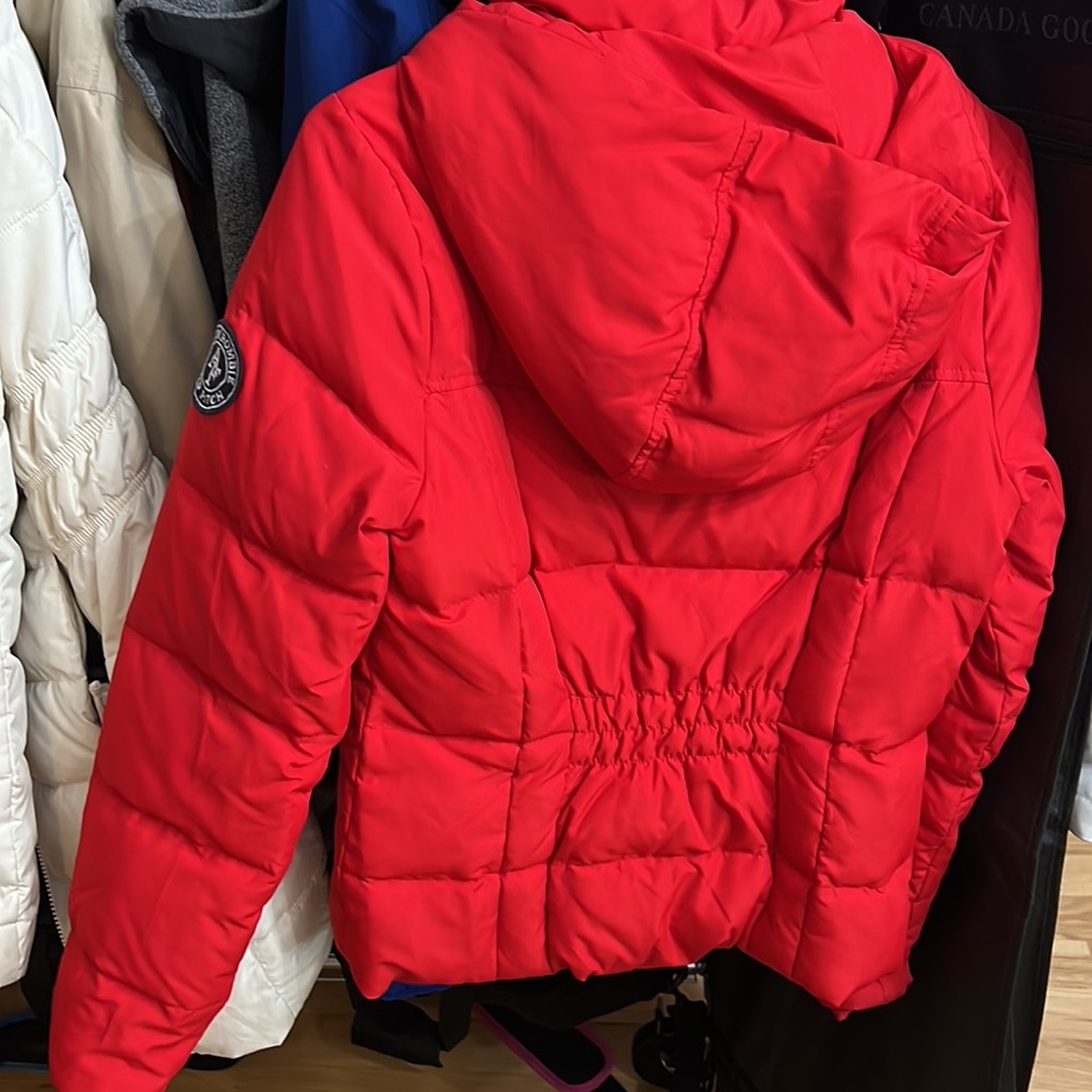 Red Puffer Jacket - image 2